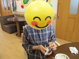 おはぎでお茶会♪