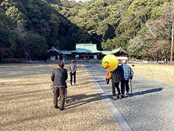 初詣へ出掛けました。