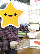 フルーツ恵方巻作り